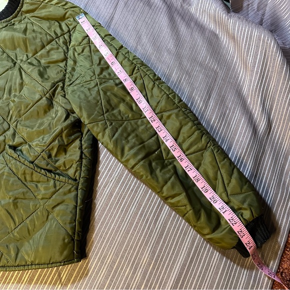 Vintage army green liner jacket // medium - Picture 9 of 12